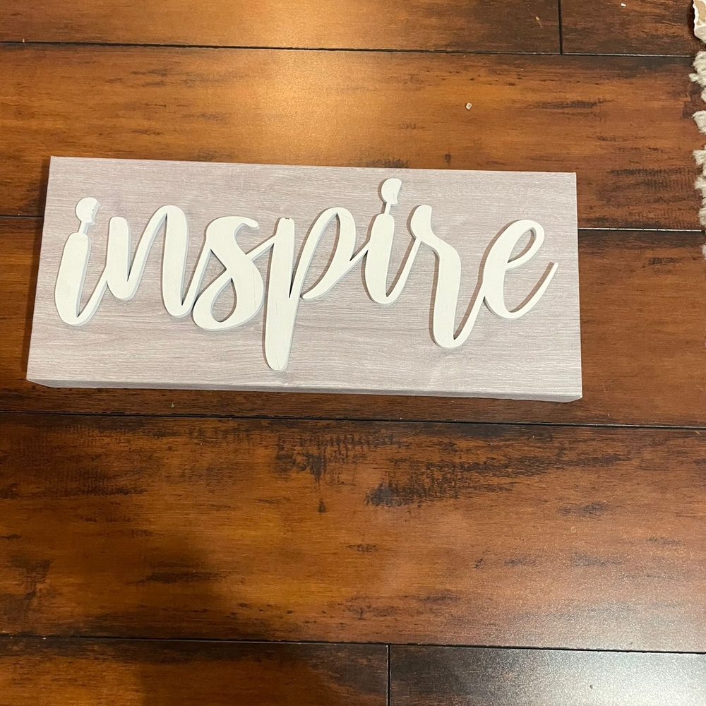 Inspire White Wall Decor